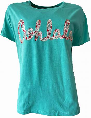 Shirt OHLALA turquoise 